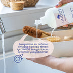 Lindos Naturals %100 Doğal Kabak Lifinden 2'li Sıfır Atık Bulaşık Süngeri – Biyobozunur, plastik içermeyen çevre dostu bulaşık süngeri