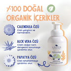 Organik Çocuk Köpük El Sabunu - Calendula & Papatya 300 ml