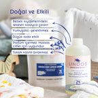 Doğal Bebek Çamaşır Deterjanı Bitkisel Sabun - Parfümsüz 5 lt