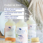 Doğal Elde Bulaşık Deterjanı Bitkisel Sabun - Biberiye & Defne 5 lt