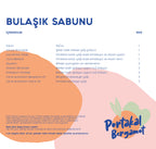 Doğal Elde Bulaşık Deterjanı Bitkisel Sabun - Portakal & Bergamot 5 lt