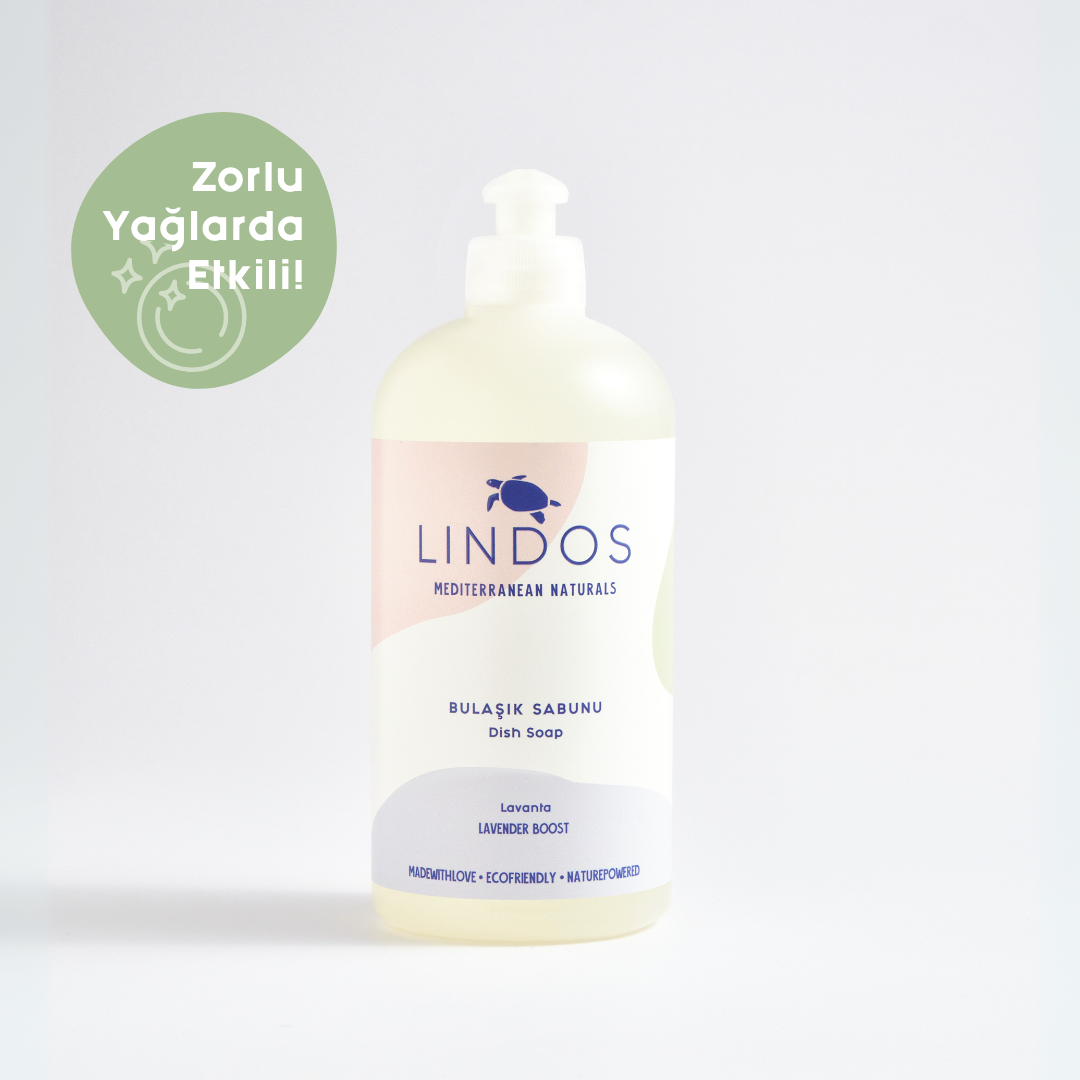Doğal Elde Bulaşık Deterjanı Bitkisel Sabun - Biberiye & Defne 600 ml
