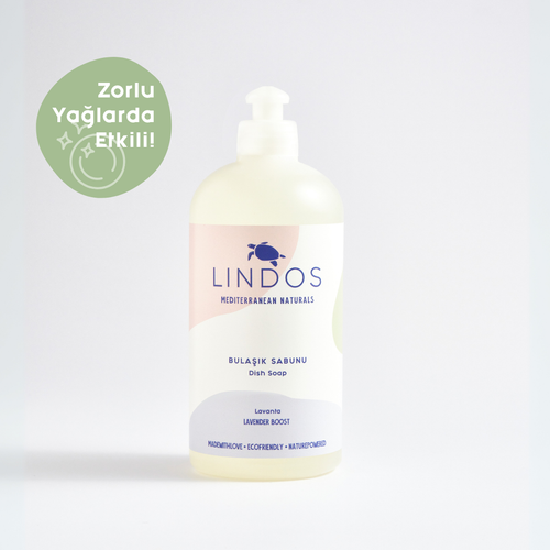 Doğal Elde Bulaşık Deterjanı Bitkisel Sabun - Biberiye & Defne 600 ml