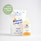 Lindos Naturals Doğal Elde Bulaşık Deterjanı Bitkisel Sabun – El dostane, bitkisel bazlı, yağ ve yemek kalıntılarını temizleyen konsantre sıvı deterjan