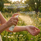 Lindos Naturals Doğal Sitronella ve Limon Otu Etkili Herbal Mist Vücut Spreyi – Sitronella ve limon otu özlü, kimyasal içermeyen doğal bitkisel vücut koruyucu spreyi