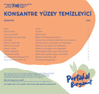 Doğal Süper Konsantre Yüzey Temizleyici - Portakal & Bergamot 5 lt