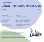 Doğal Süper Konsantre Yüzey Temizleyici - Lavanta 5 lt