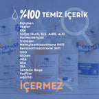 Lindos Naturals Ekonomik Aile Boy Çamaşır Seti – Büyük aile kullanımı için kokusuz ve gül-itır kokulu doğal çamaşır deterjanı ve leke çıkarıcı seti
